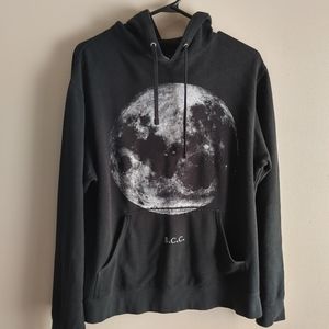Black Craft Cult full moon hoodie in size large